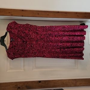 Chaps Dark Pink/Magenta Dress sz PL